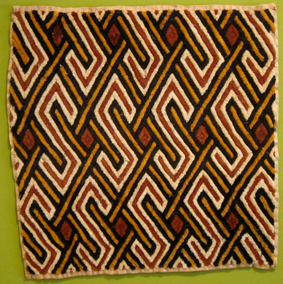 Panel, Shoowa people, 20th century, Honolulu Museum of Art I