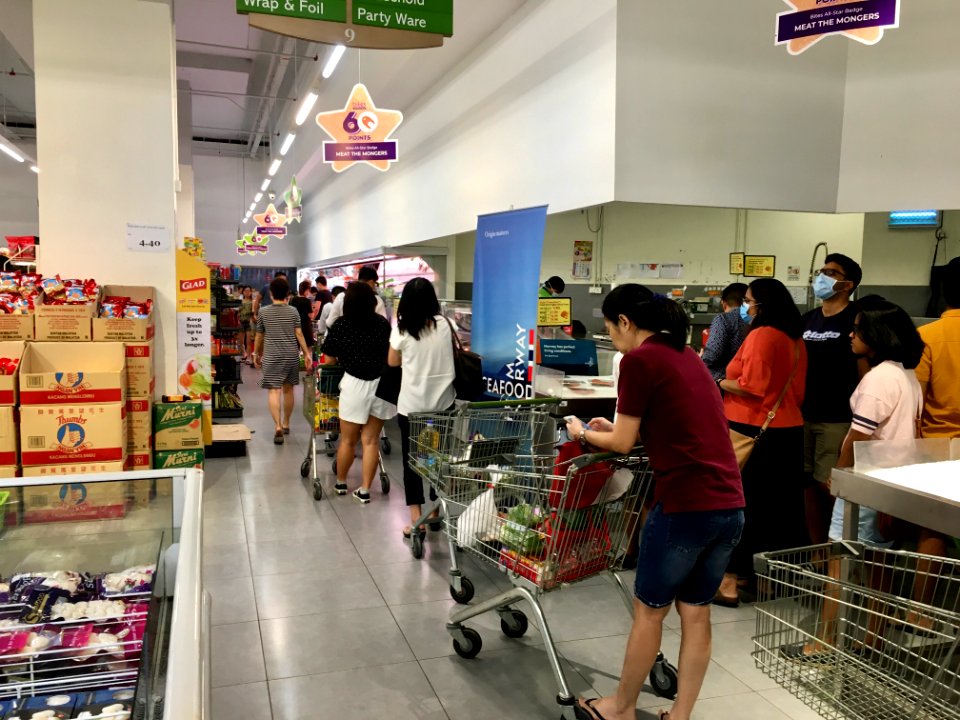 Panic buying Covid 19 1