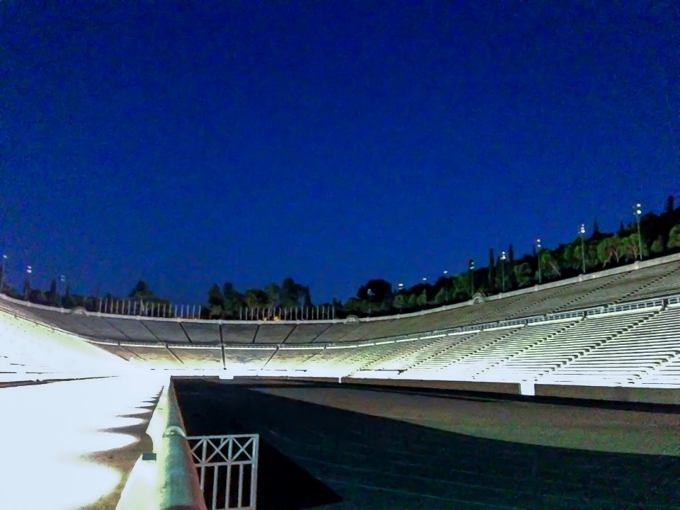 Panathenaic stadium side view