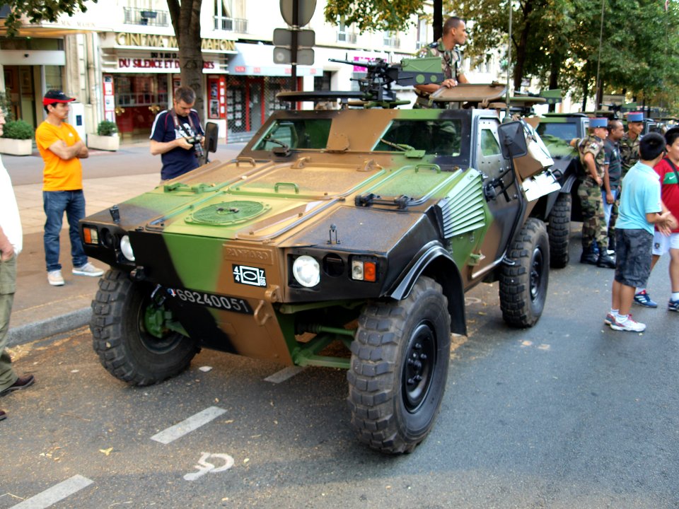 Panhard VBL (Vèhicule Blindé Legér), French army licence registration '6924 0051' pic7