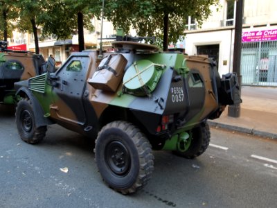 Panhard VBL (Vèhicule Blindé Legér), French army licence registration '6924 0057' pic3