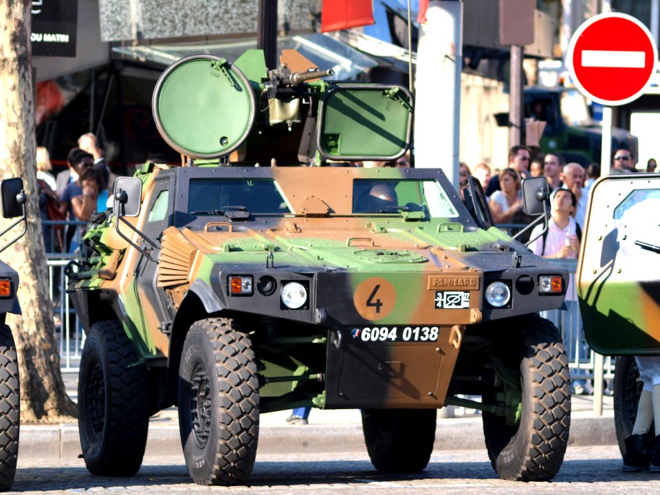 Panhard VBL (Vèhicule Blindé Legér), French army licence registration '6094 0138' pic1