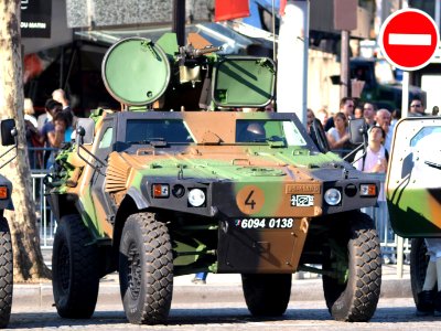 Panhard VBL (Vèhicule Blindé Legér), French army licence registration '6094 0138' pic1
