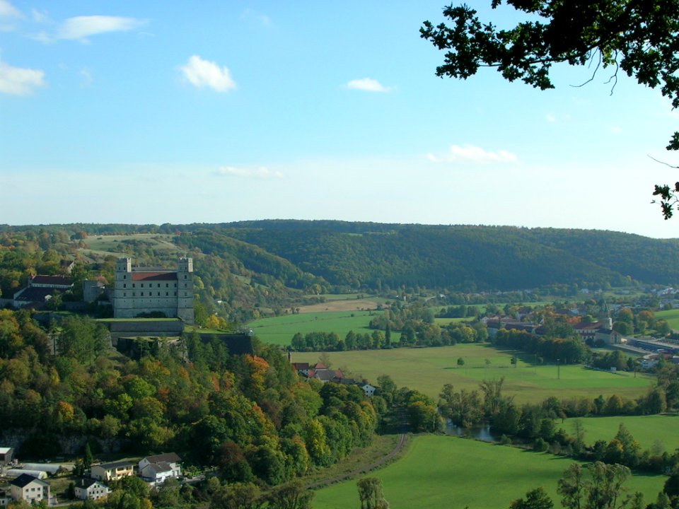 Panoramaweg Eichstätt -Blick auf Willibaldsburg (4)