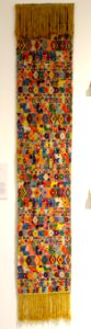 Panel, Kekchi Maya, Coban, view 1, late 20th century, cotton and silk - Textile Museum of Canada - DSC01287