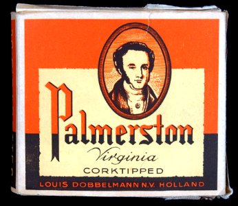 Palmerston corktipped cigarettes, Louis Dobbelmann NV Holland, pic1