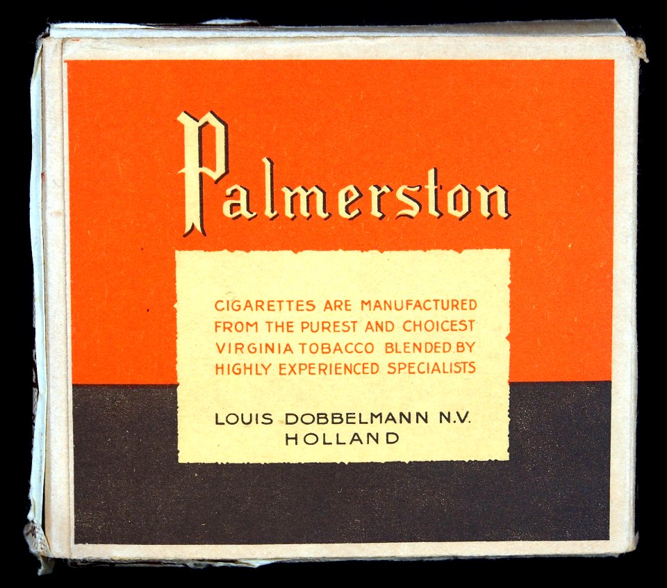 Palmerston corktipped cigarettes, Louis Dobbelmann NV Holland, pic2