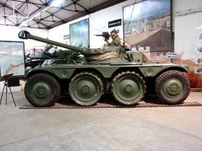 Panhard EBR in the Musée des Blindés, France, pic-1