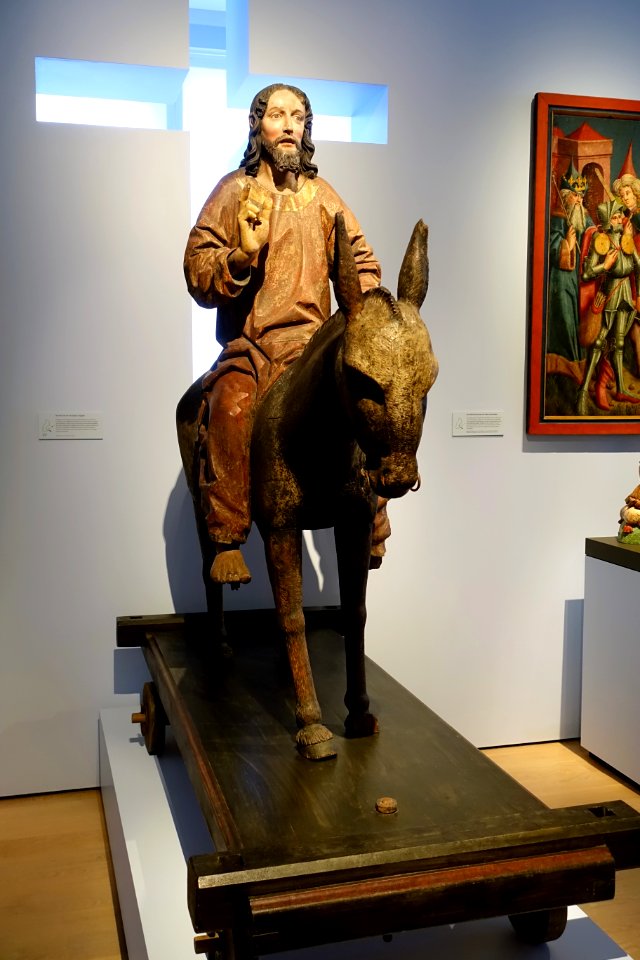 Palmesel, Ulm, Kreis Ulm, c. 1490 AD - Landesmuseum Württemberg - Stuttgart, Germany - DSC03041