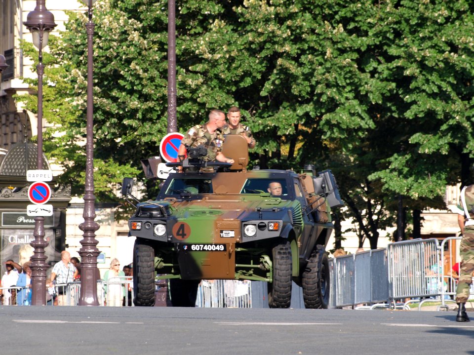 Panhard VBL (Vèhicule Blindé Legér), French army licence registration '6074 0049'