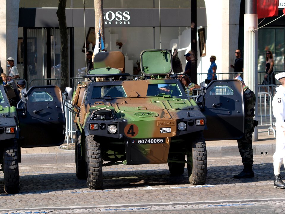 Panhard VBL (Vèhicule Blindé Legér), French army licence registration '6074 0065'