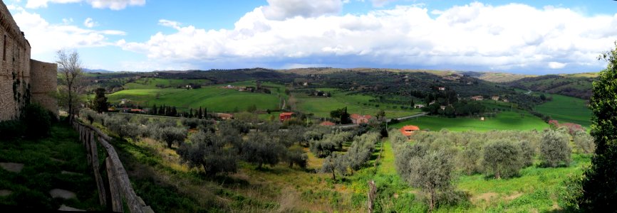 Panorama per Magliano in Toscana - Da cui Porta di San Martino