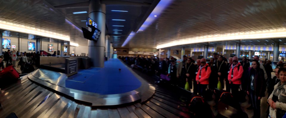 PANO 20190210 ben gurion airport february 2019 luggage collection