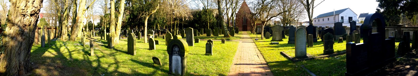 Panorama Jüdischer Friedhof Bremen