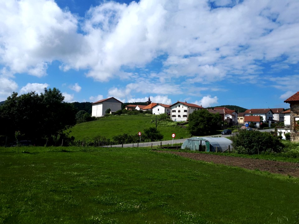 Panorama of Bizkarreta-Gerendiain