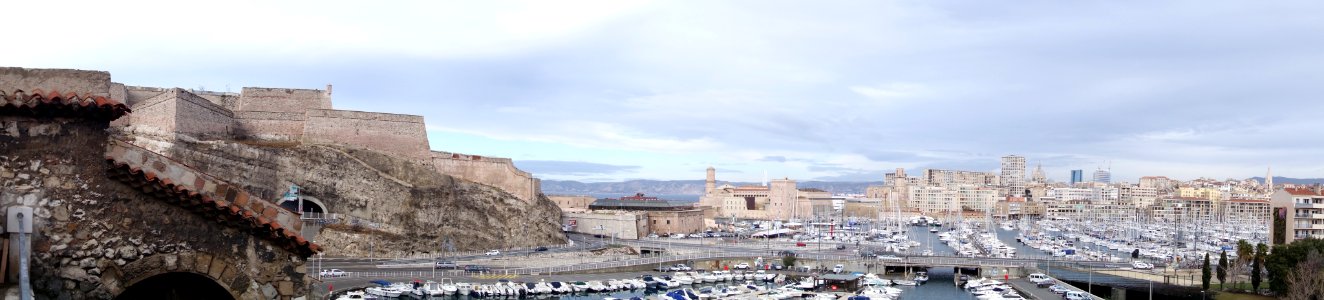 Panoramics of Vieux-Port (Marseille) 2 photo