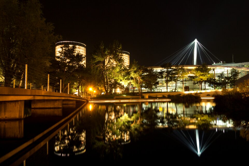 Car town wolfsburg mirroring