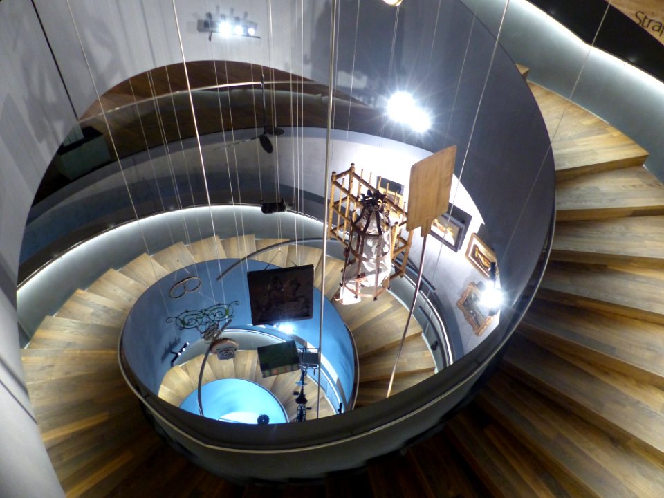 Paneum - Innen 4 Wendeltreppe