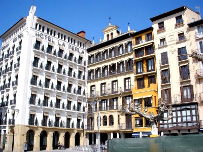 Pamplona - Plaza del Castillo, Hotel La Perla 1