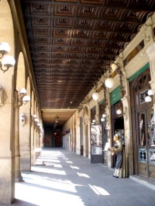 Pamplona - Plaza del Castillo, Café Iruña 03