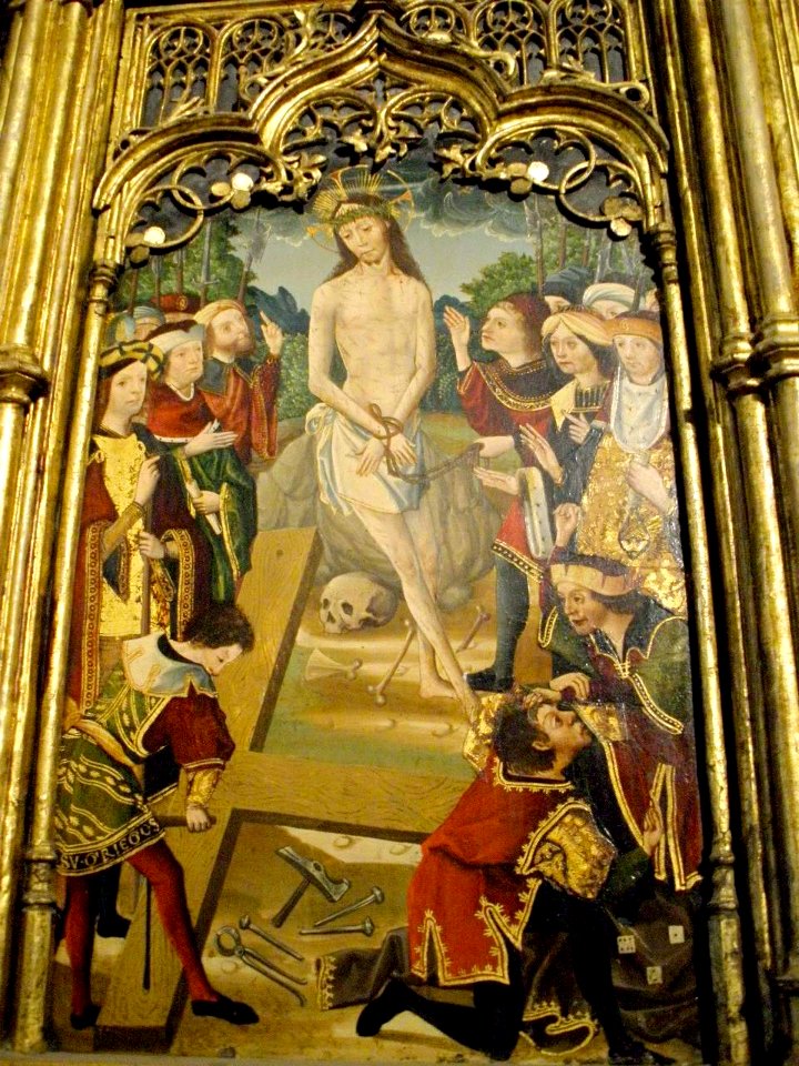 Pamplona - Catedral, Retablo de Santo Tomás o de Caparroso 6
