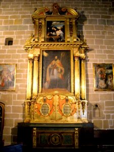 Pamplona - Catedral, Retablo de San Agustin