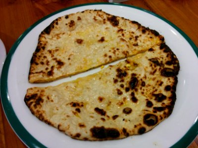 Paneer dish at Indian restaurant in Nuwara Eliya