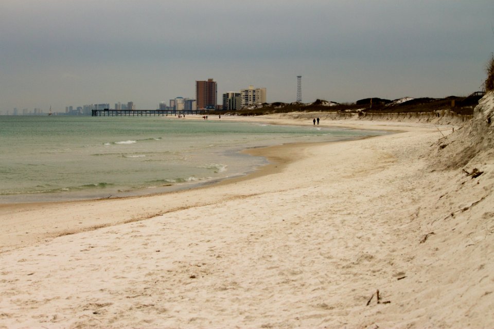Panama City Beach from St Andrews State Park