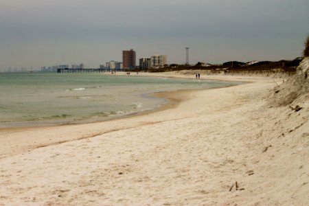 Panama City Beach from St Andrews State Park