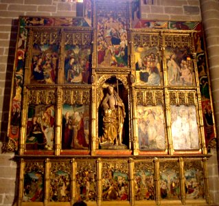 Pamplona - Catedral, Retablo de Santo Tomás o de Caparroso 2