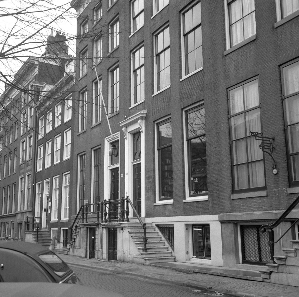 Pand Keizersgracht, Polak en Van Gennep , opdracht Fries Koerier, Bestanddeelnr 918-9675