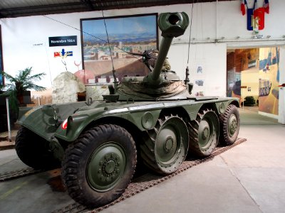 Panhard EBR in the Musée des Blindés, France, pic-4