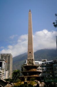 Panorama in Altamira Square, Caracas