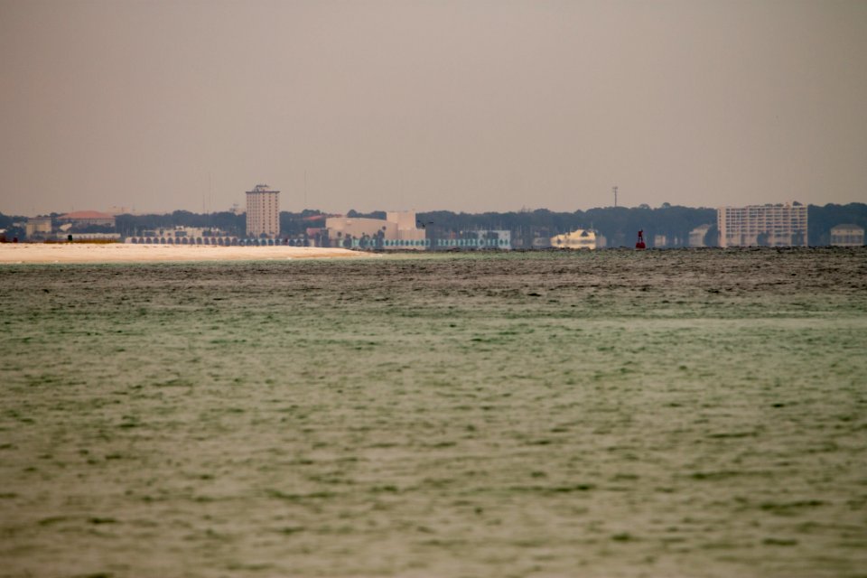Panama City from St Andrews State Park