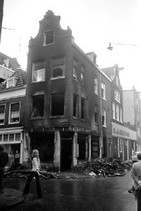 Pand uitgebrand in de Jordaan, Bestanddeelnr 926-0045