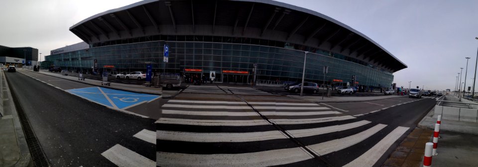 PANO 20190210 chopin airport terminal february 2019