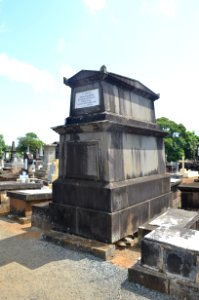 Pamplemousses, Cemetery, grave Gimel