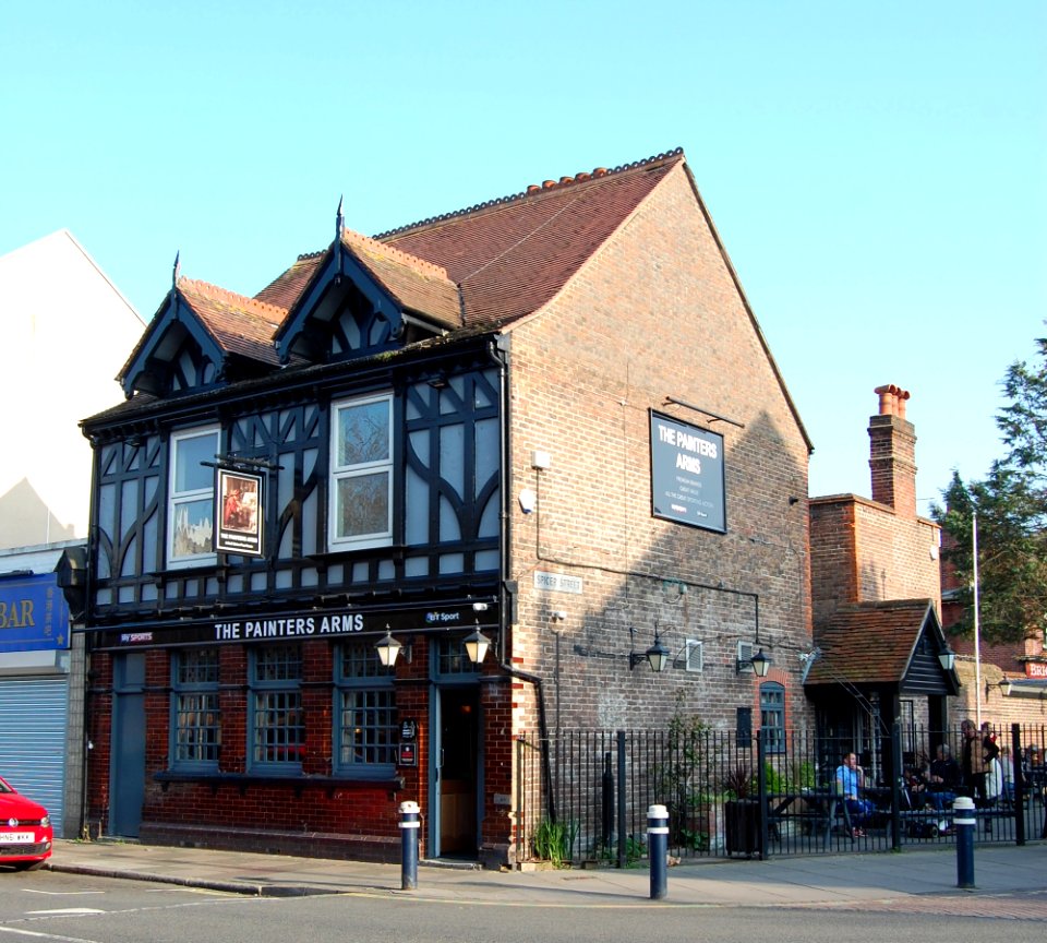 Painters Arms pub, 18 Lake Road, Landport (March 2019)