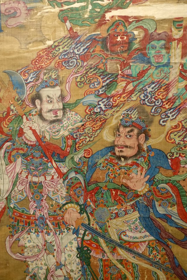 Painting, 7 of 8 - Sichuan University Museum - Chengdu, China - DSC06237