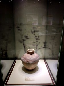 Painted Pottery Pot with Cloud Pattern, Neolithic Age, Yueyang Museum