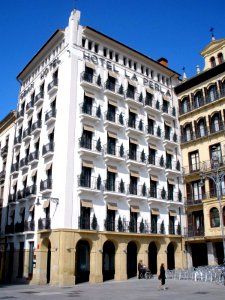 Pamplona - Plaza del Castillo, Hotel La Perla 2