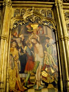 Pamplona - Catedral, Retablo de Santo Tomás o de Caparroso 4