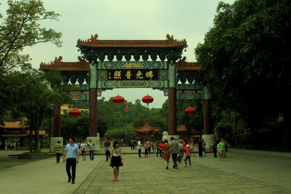 Paifang, Nanhai Guanyin Temple, Foshan, Guangdong, China, picture1