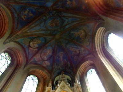 Painted ceiling in Turku cathedral photo