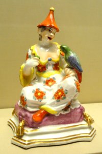 Pagod incense burner, Johann Friedrich Eberlein, Meissen Porcelain Manufactory, c. 1735-1740 - Nelson-Atkins Museum of Art - DSC08900