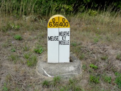 Pagny-sur-Meuse + Lay-Saint-Remy Borne limite Meuse - Meurthe-et-Moselle