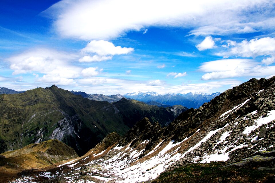 Landscape allgäu south tyrol