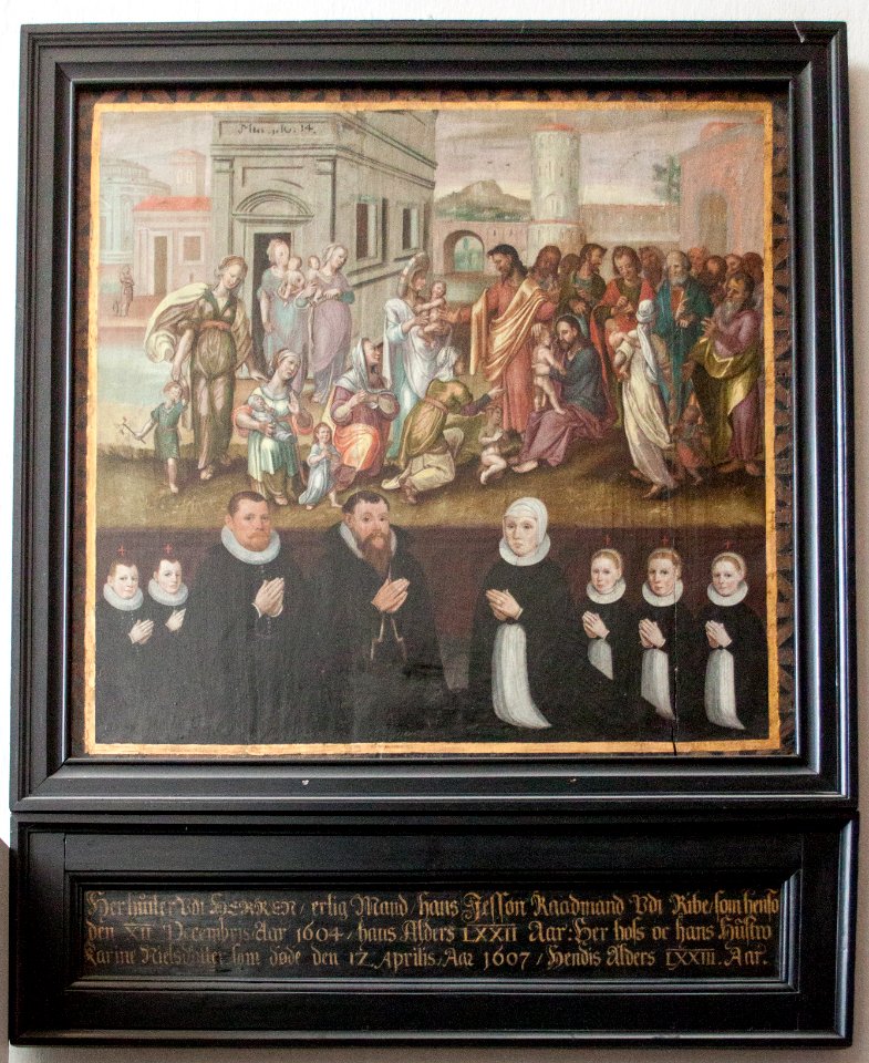 Painting in Ribe Domkirke 2015-07-27