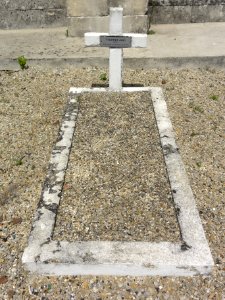 Paissy (Aisne) tombe de guerre D