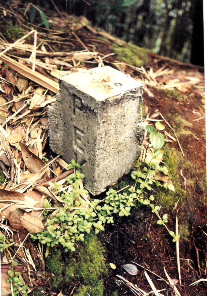 Pahang-Perak Boundary Stone Camerons